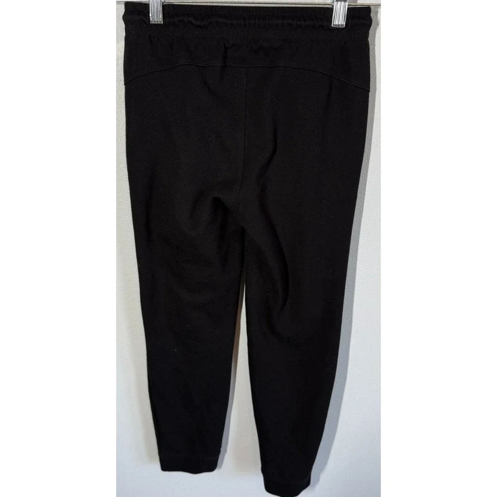 Old Navy Dynamic Fleece Jogger Boys L Black Zipper Pockets Athletic Gym Sports